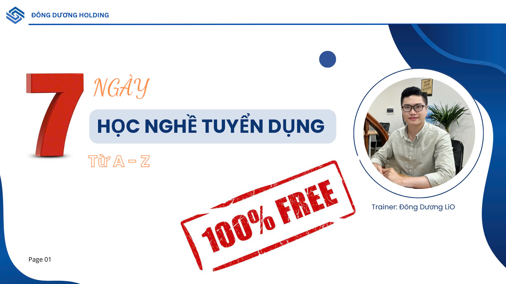 7 NGÀY HỌC NGHỀ TUYỂN DỤNG TỪ A - Z